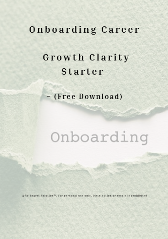 Onboarding Career Growth Clarity Starter – (Free Download)