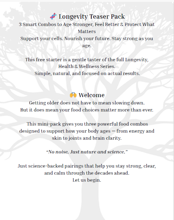 Longevity, Health & Wellness Series