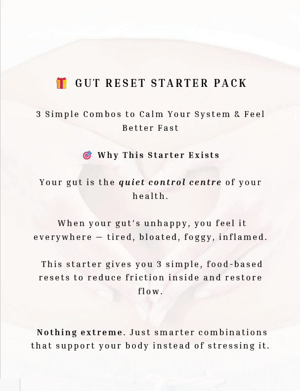 Gut Reset Starter Pack – Free 3-Step Combo to Calm Your System Fast (Free Download)
